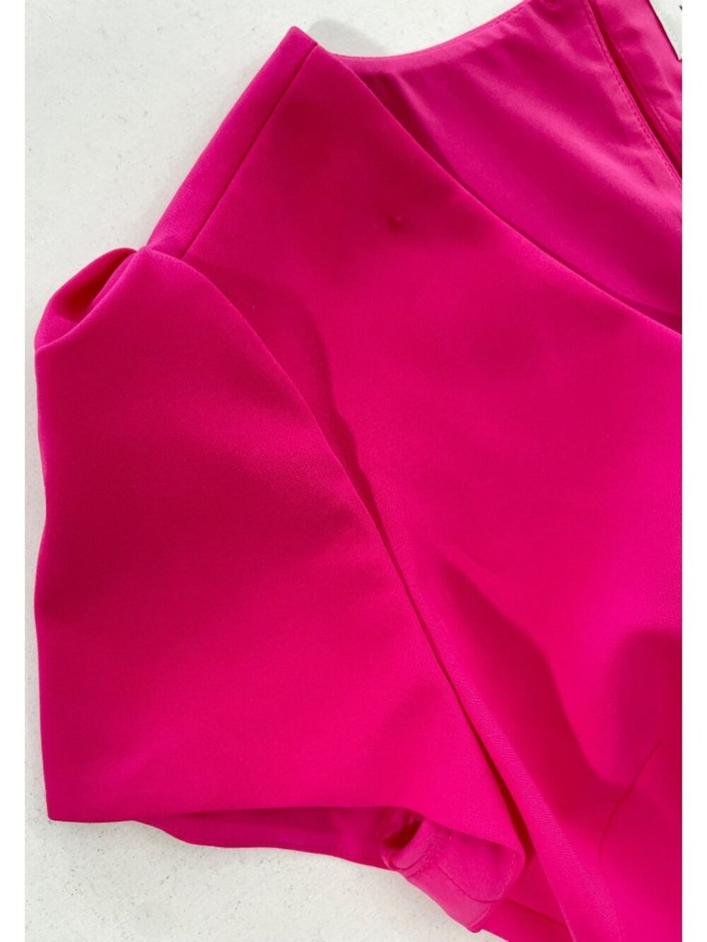 Milly Atalie Cady Dress Pink Short Sleeve Back Zipper Size 2 LIST$365 DEFECT/NEW - Picture 6 of 12